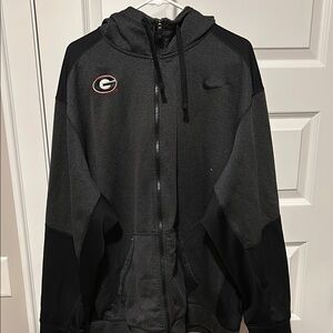 Nike Pro Combat Georgia Bulldogs zip up hoodie